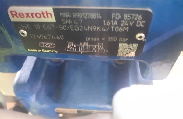 力士乐电磁阀4WE10E67-50/EG24N9K4/T06M