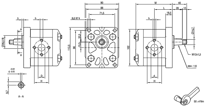 马祖奇ALP2系列齿轮泵